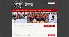 Desktop Screenshot of gymnasticsenergy.ca