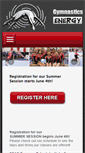 Mobile Screenshot of gymnasticsenergy.ca